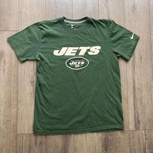 Nike NFL Men's Shirt Team Apparel New York Jets Football Green Large